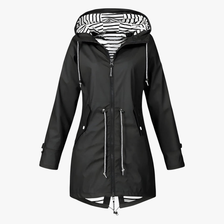 Womens Waterproof Parka Adjustable Fit with Hood Lining