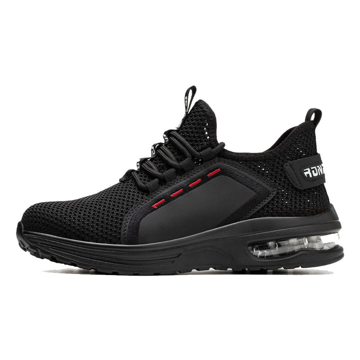 Mens Work Sneakers Air-Cushioned Comfortable Fit