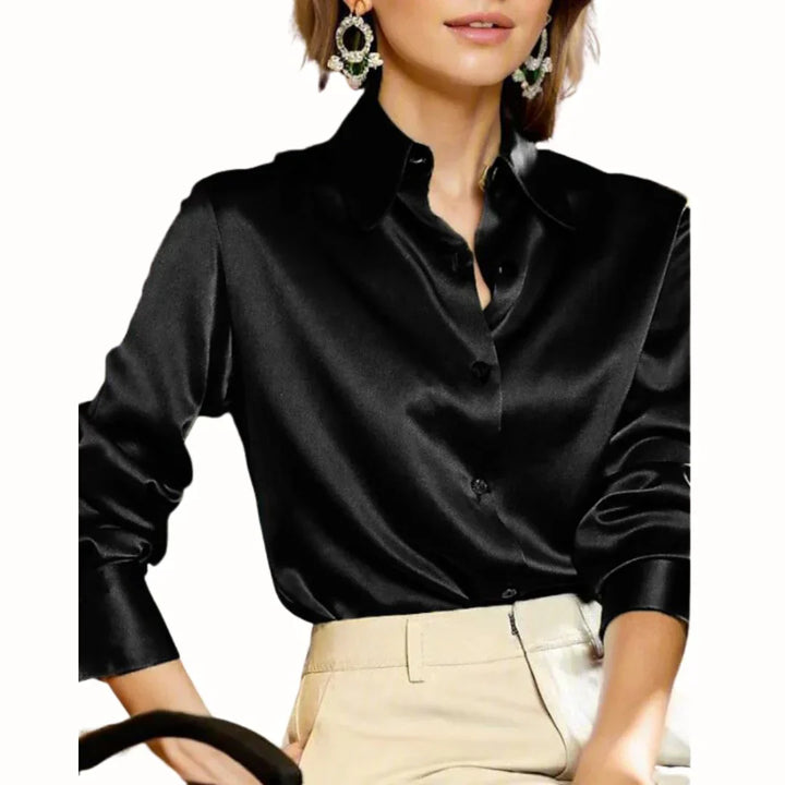 Womens Long-Sleeve Shirt Classic Fit