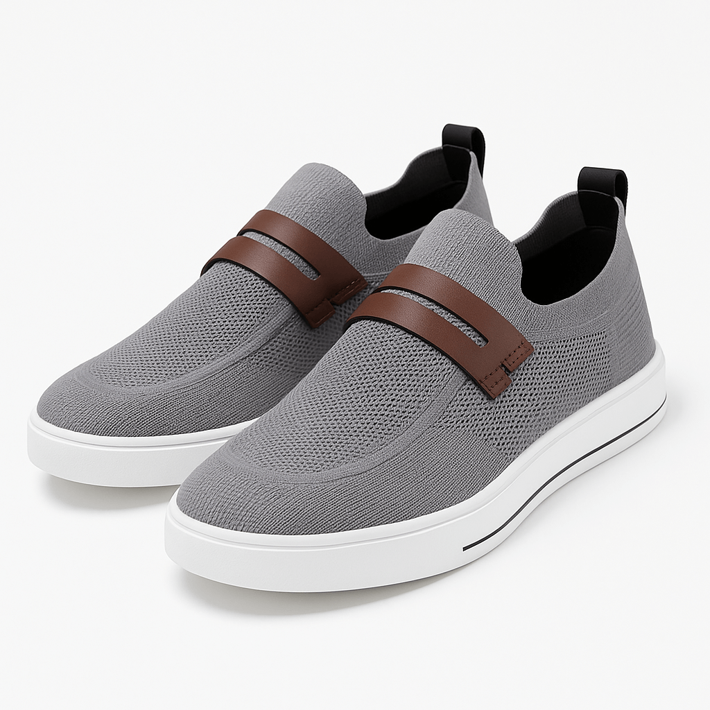 Mens Running Shoes Breathable Mesh Upper