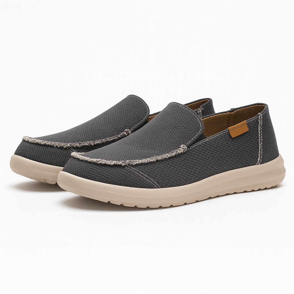 Mens Casual Sneakers Denim Canvas Material - BritishMode
