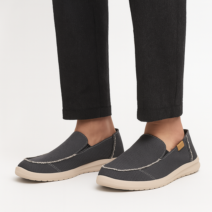 Mens Casual Sneakers Denim Canvas Material
