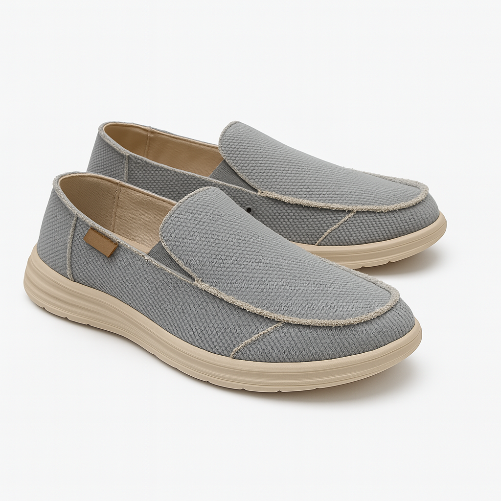 Mens Casual Sneakers Denim Canvas Material