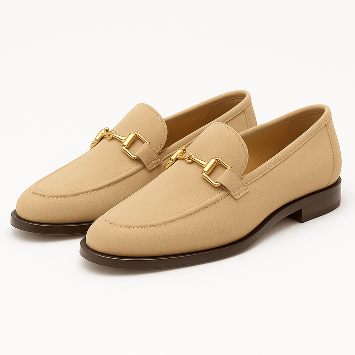 Mens Leather Slip-On Loafers Casual Fit - BritishMode
