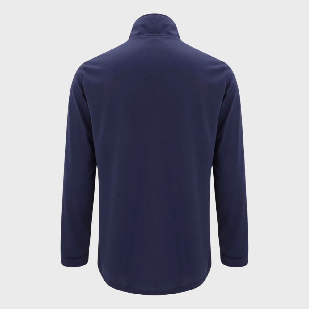Mens Lightweight Zip-Up Sweater Cotton Blend Regular Fit
