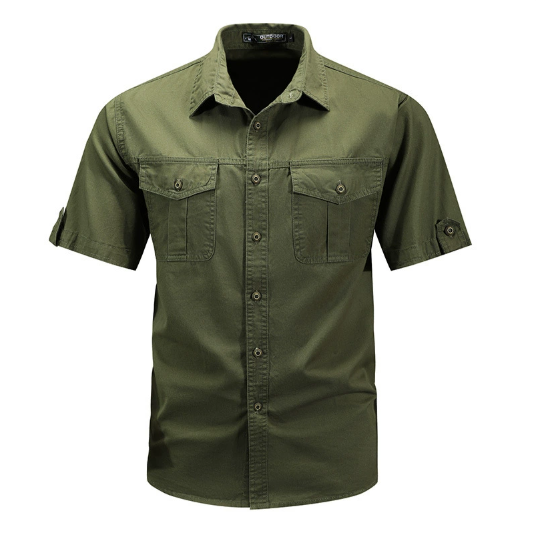 Mens Outdoor Adventure Shirt Durable Fabric