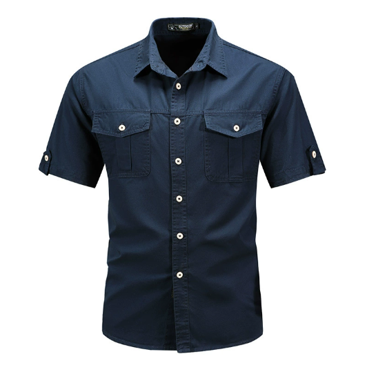 Mens Outdoor Adventure Shirt Durable Fabric