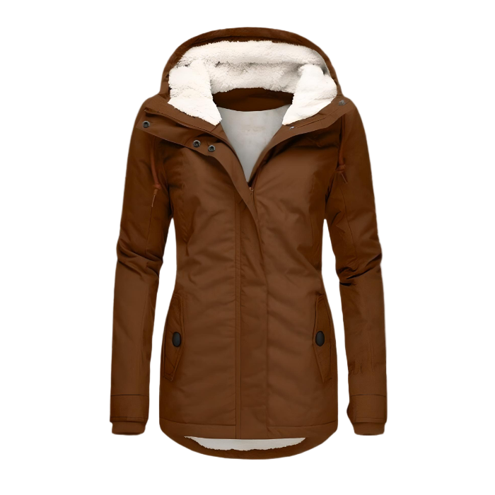 Womens Long Waterproof Winter Coat Insulated Fit