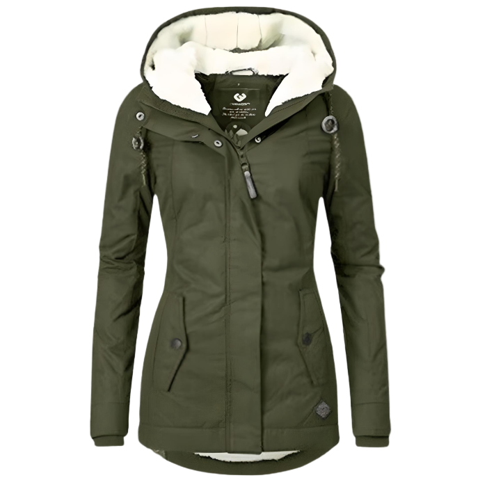 Womens Long Waterproof Winter Coat Insulated Fit