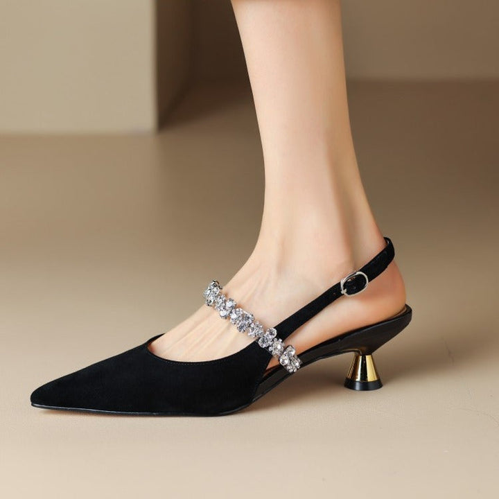 Womens Kitten Heel Shoes Classic Style