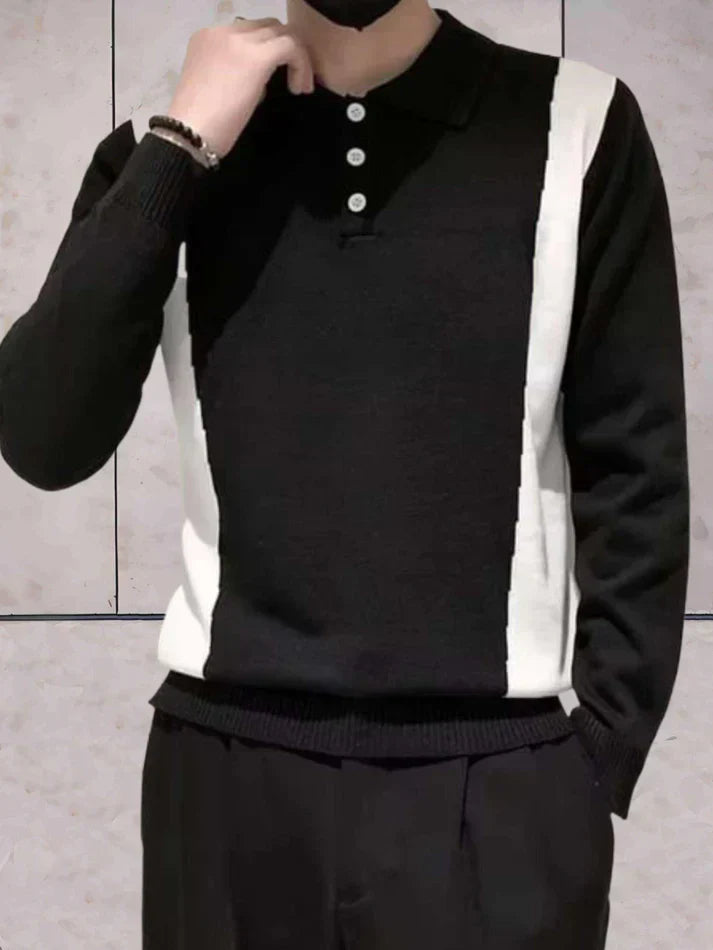 Mens Classic Knit Sweater Regular Fit - BritishMode