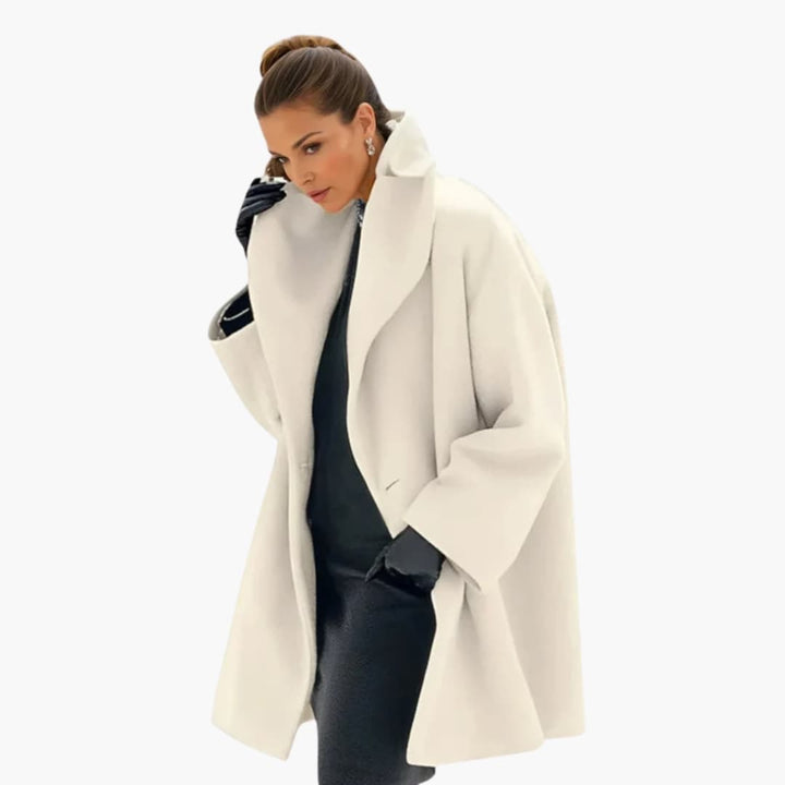 Womens Wool Oversized Coat Warm Winter Parka Style