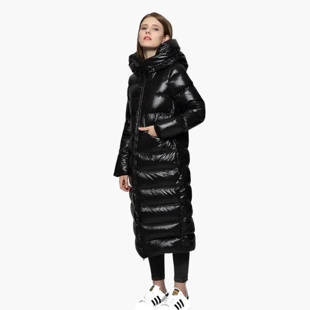 Womens Down Puffer Parka Waterproof Insulated Coat - BritishMode