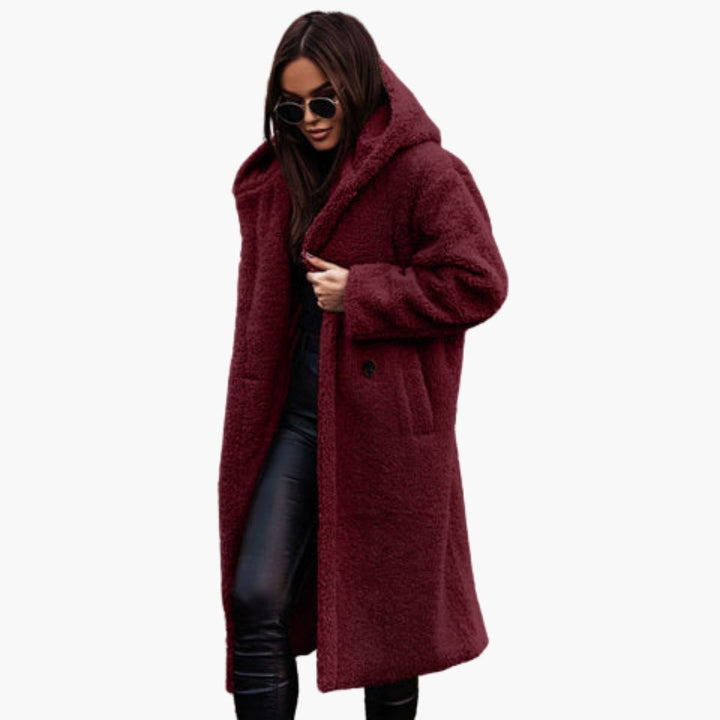 Womens Faux Fur Parka Waterproof Cozy Winter Coat