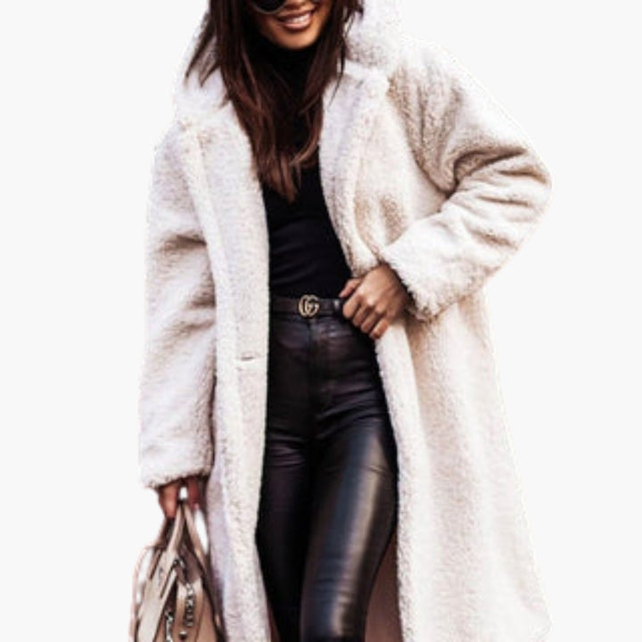 Womens Faux Fur Parka Waterproof Cozy Winter Coat
