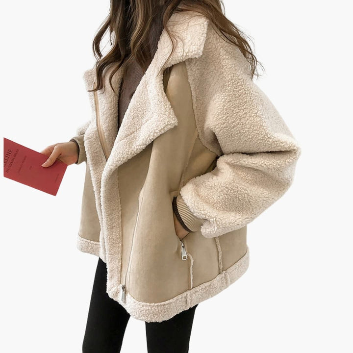 Womens Parka Jacket Plush Faux Fur Warm Fit - BritishMode