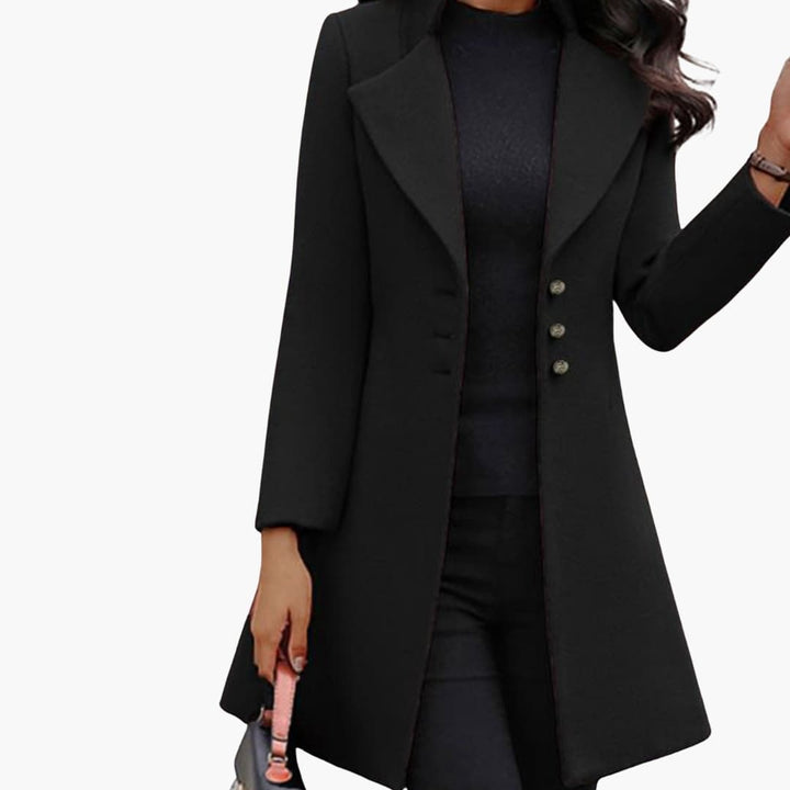 Womens Trench Coat Classic Fit Cotton Blend - BritishMode