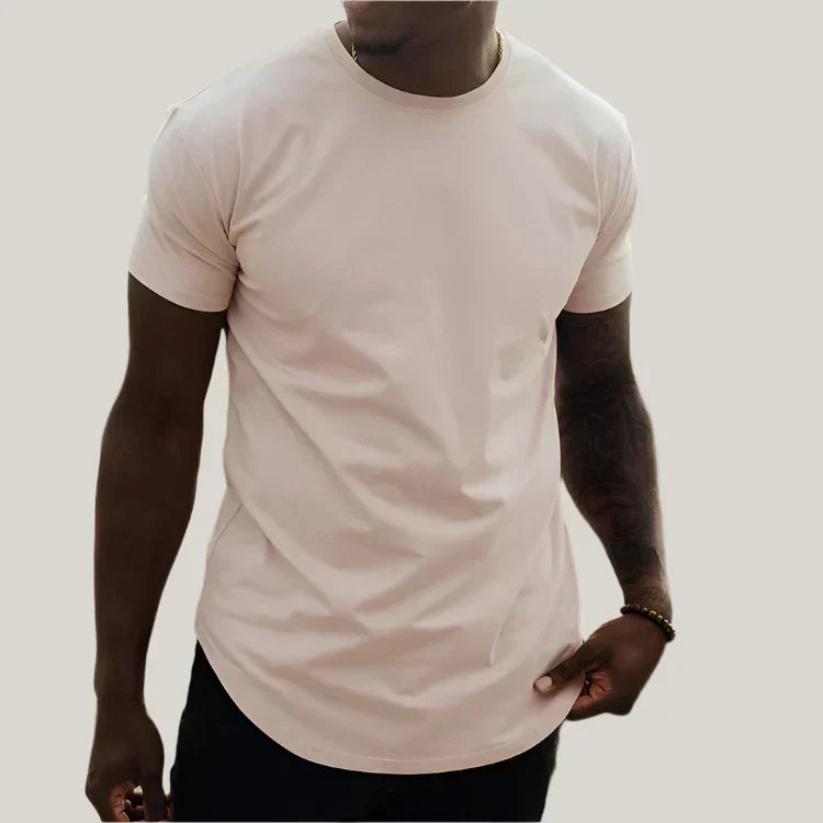 Mens Body-Sculpting Dynamic T-Shirt Slim Fit