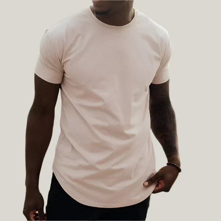Mens Body-Sculpting Dynamic T-Shirt Slim Fit
