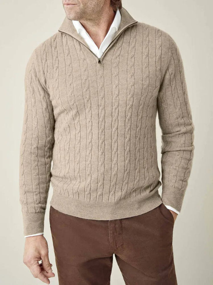 Unisex Zip-Up Jumper with Timeless Design