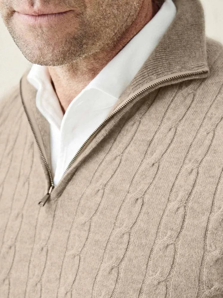 Unisex Zip-Up Jumper with Timeless Design