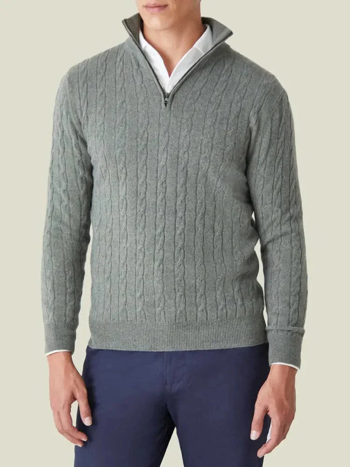 Unisex Zip-Up Jumper with Timeless Design