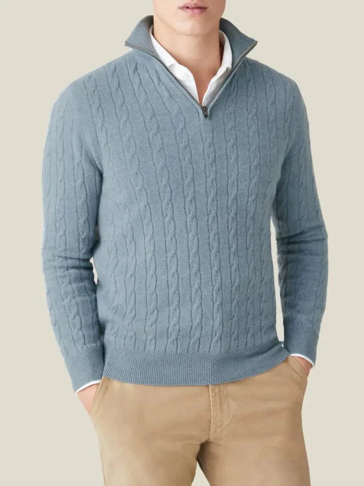 Unisex Zip-Up Jumper with Timeless Design