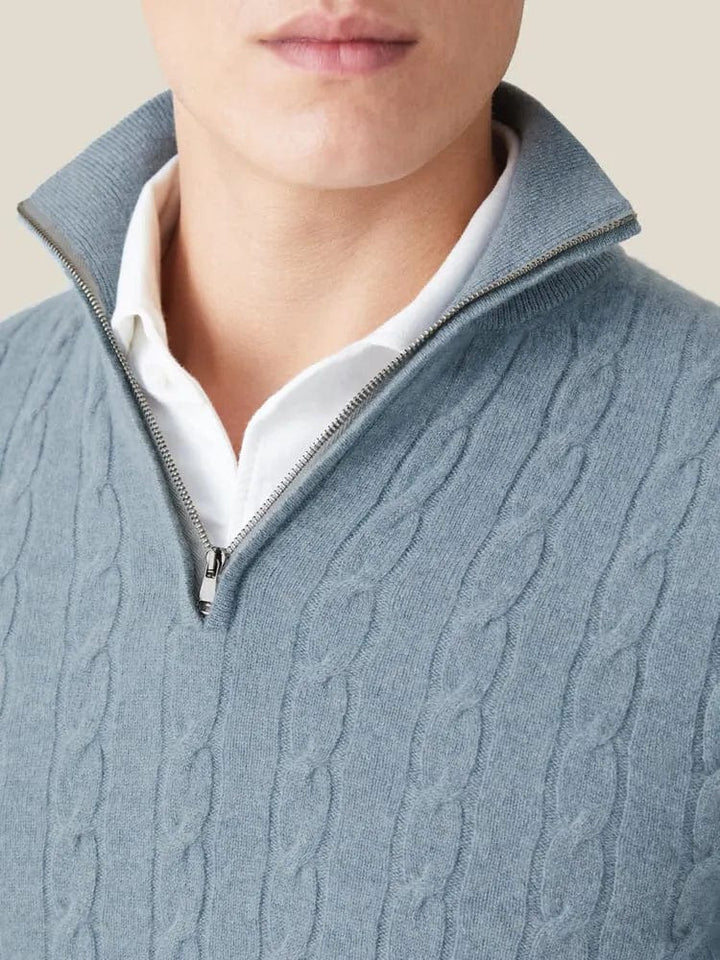 Unisex Zip-Up Jumper with Timeless Design