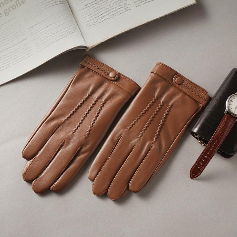 Unisex Classic Leather Gloves Timeless Design