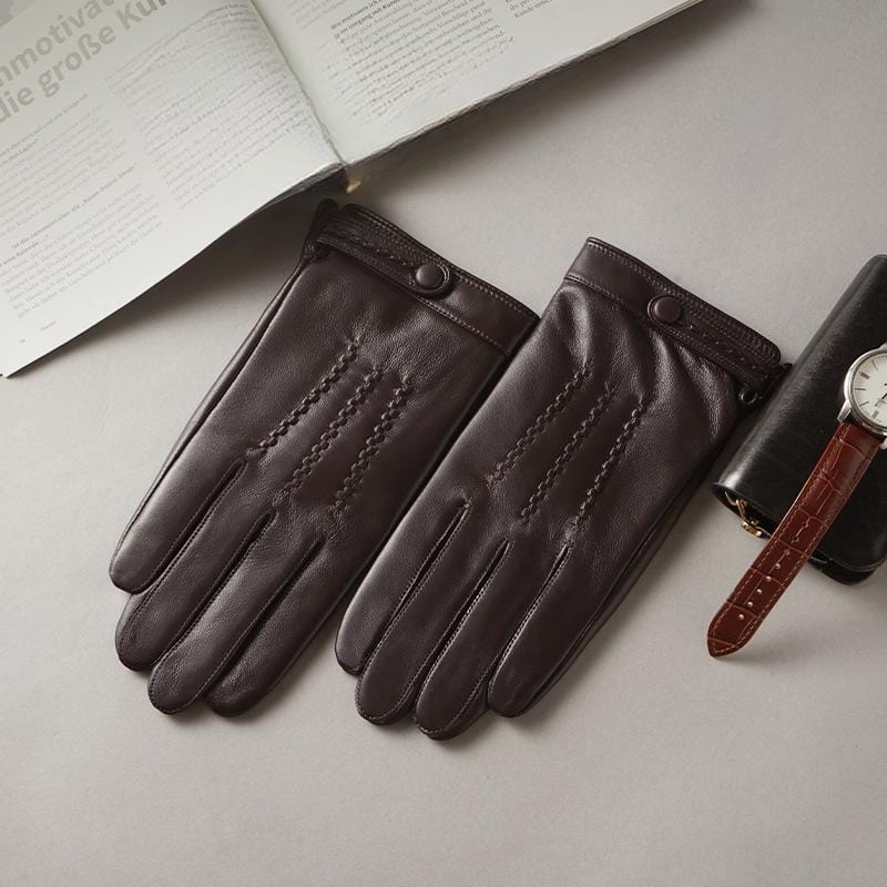 Unisex Classic Leather Gloves Timeless Design