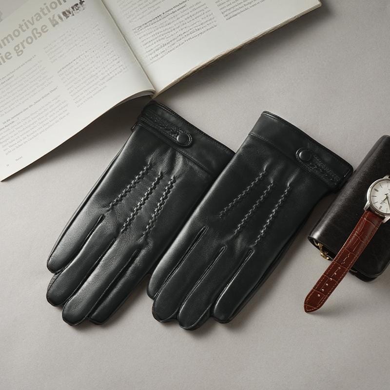 Unisex Classic Leather Gloves Timeless Design