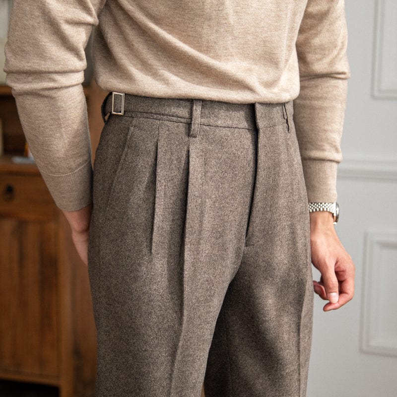Mens Vintage Classic Pants Regular Fit