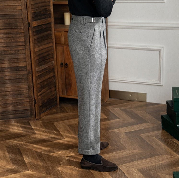 Mens Vintage Classic Pants Regular Fit
