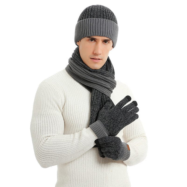 Unisex Knitted Winter Set Warm Fit