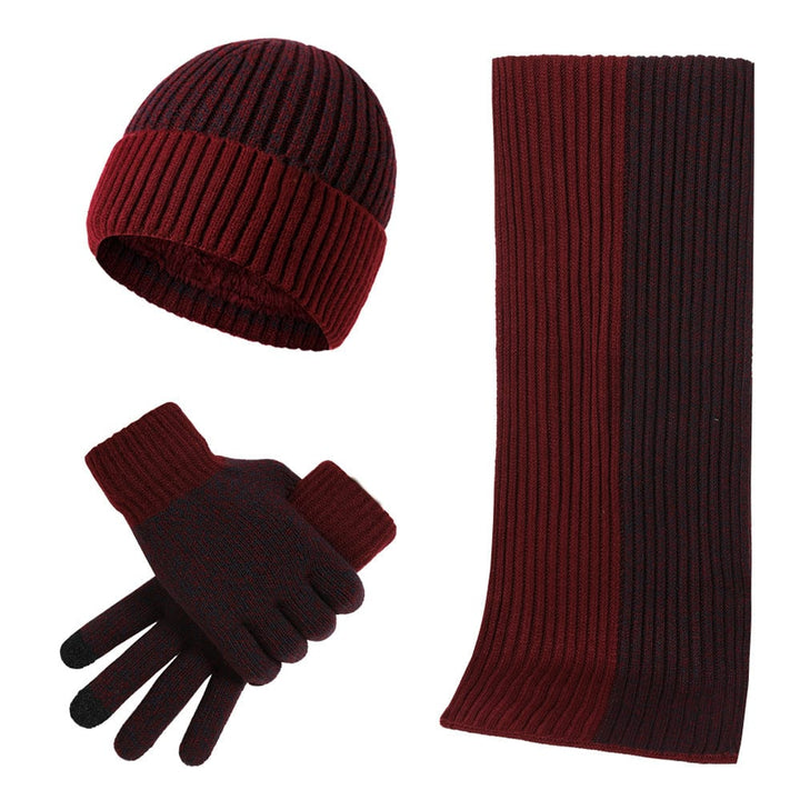 Unisex Knitted Winter Set Warm Fit