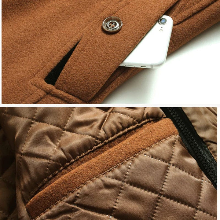 Mens Tailored Winter Coat Classic Fit