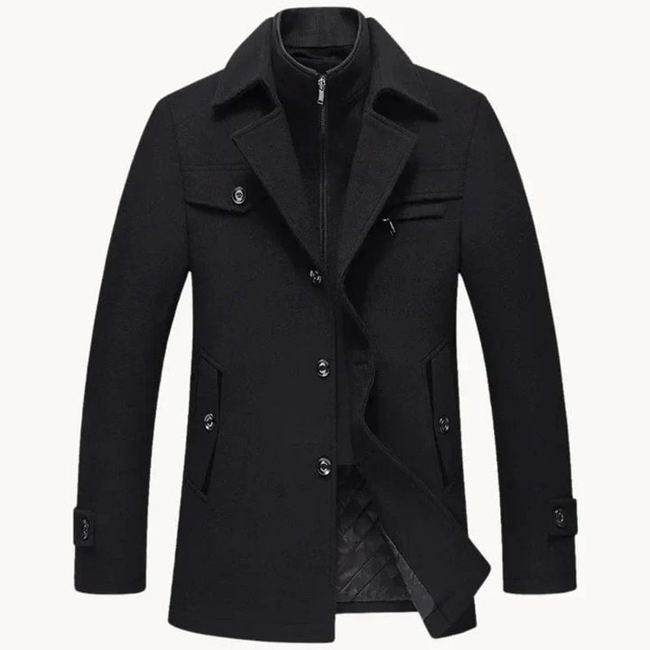 Mens Tailored Winter Coat Classic Fit
