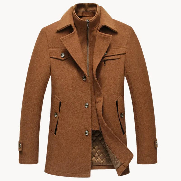 Mens Tailored Winter Coat Classic Fit