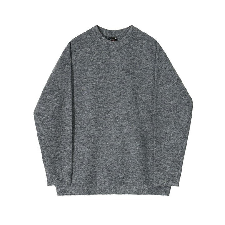 Mens Wool Knit Jumper Oversized Fit