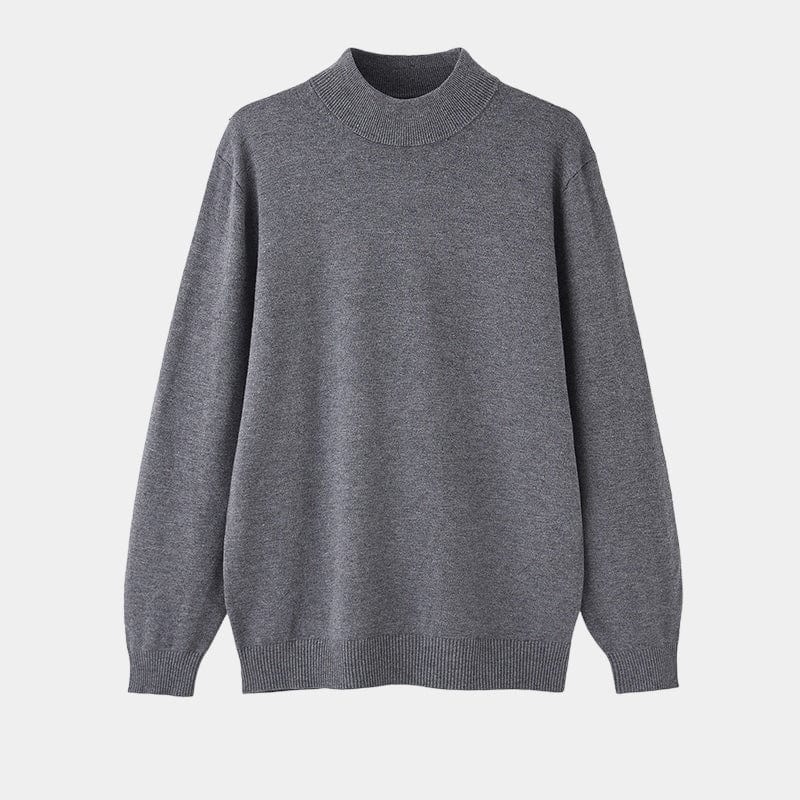 Womens Turtleneck Sweater Wool Blend Regular Fit