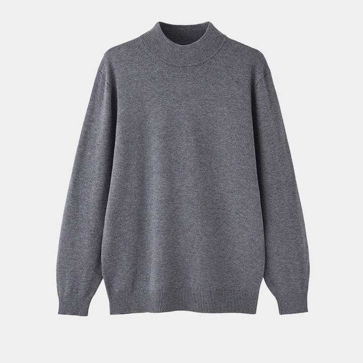 Womens Turtleneck Sweater Wool Blend Regular Fit