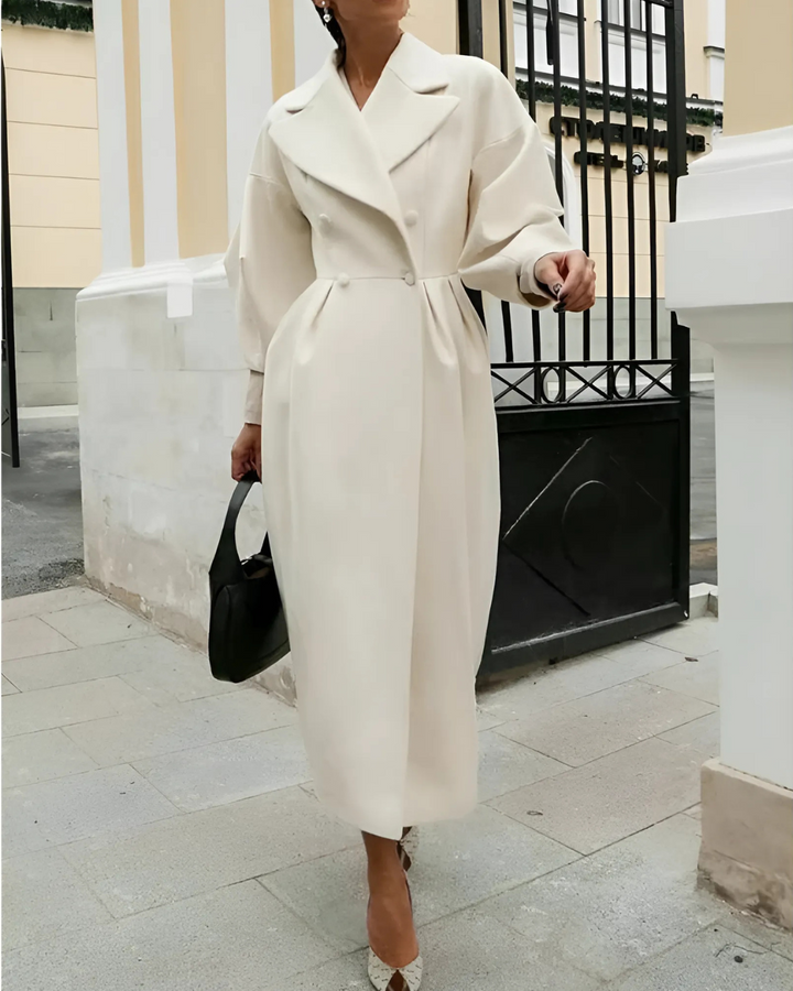 Womens Full-Length Coat Elegant Fit