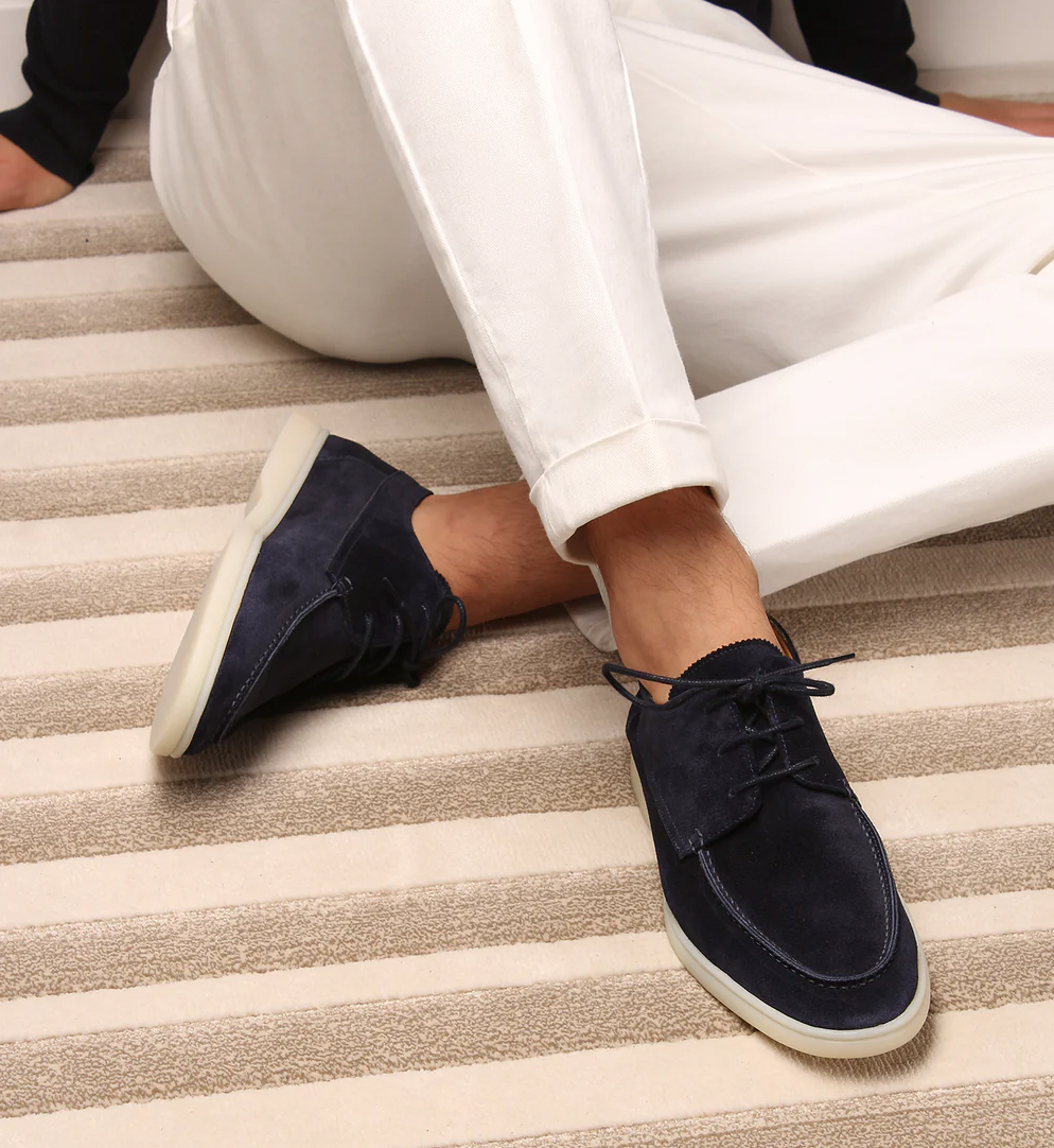 Mens Leather Penny Loafers Classic Fit