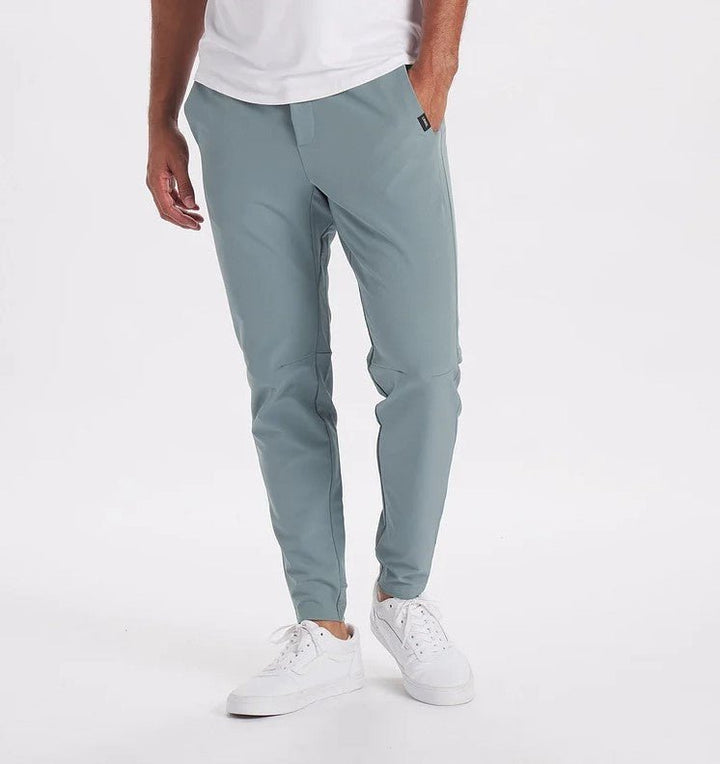 Mens Casual Stretch Pants Breathable Relaxed Fit - BritishMode