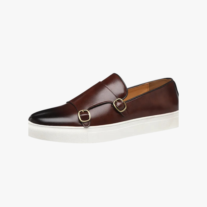 Mens Leather Loafers Slip-On Classic Style - BritishMode