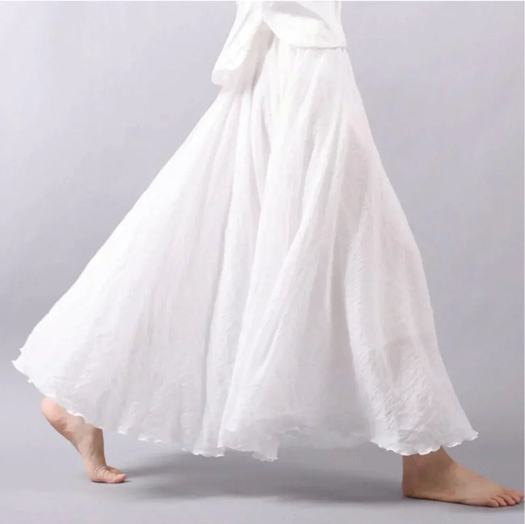 Womens Long Flowing Skirt Bohemian Style