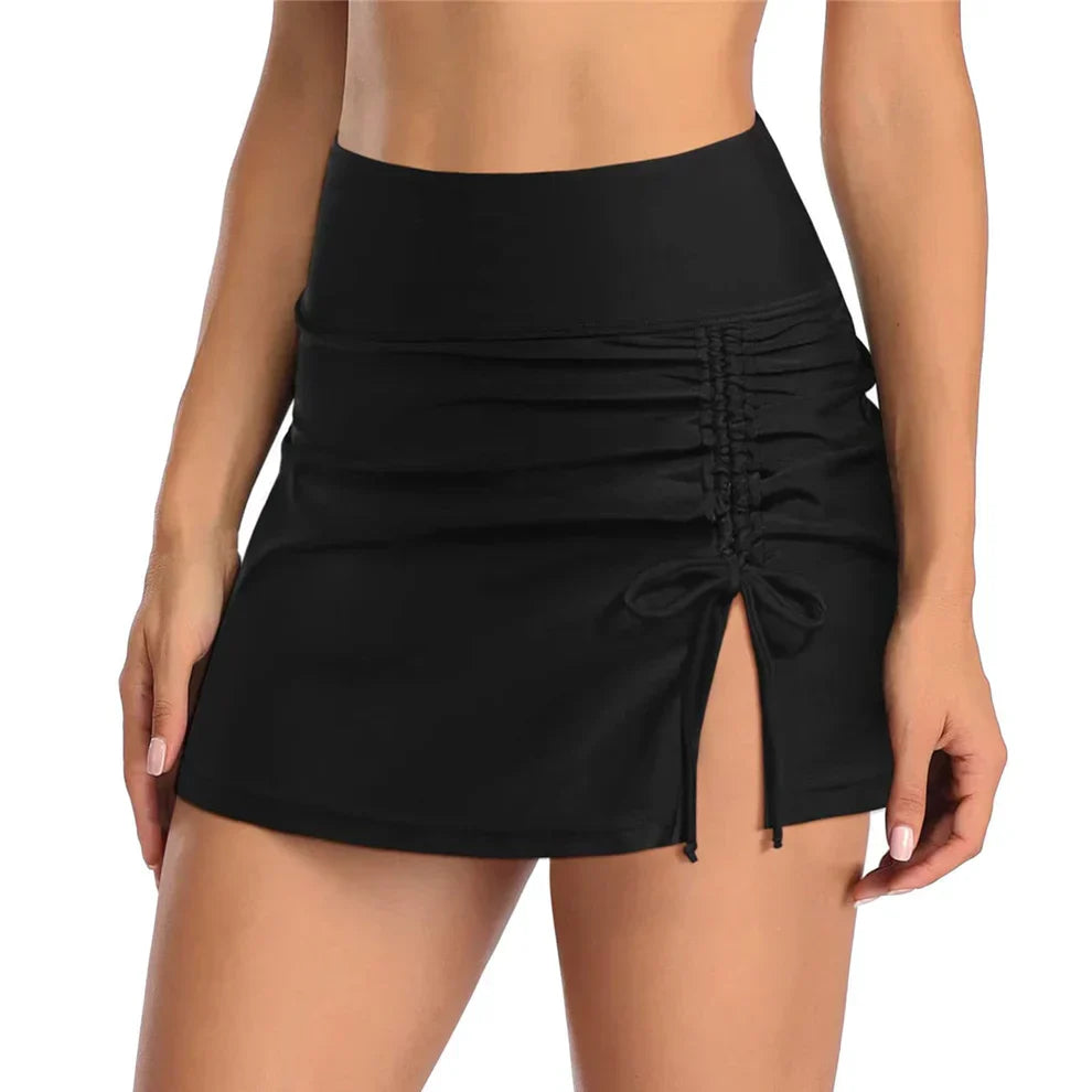 Womens Swim Skirt Lightweight Quick-Dry Fit - BritishMode