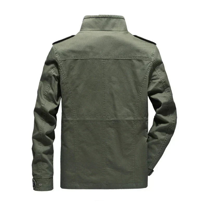 Mens Cargo Jacket Lightweight Relaxed Fit - BritishMode
