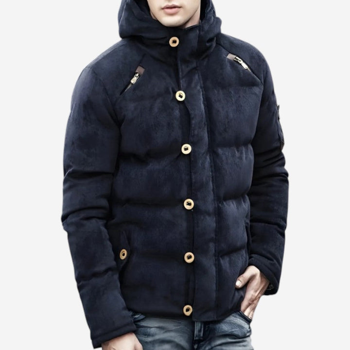 Unisex Insulated Padded Coat Quilted Warm Fit