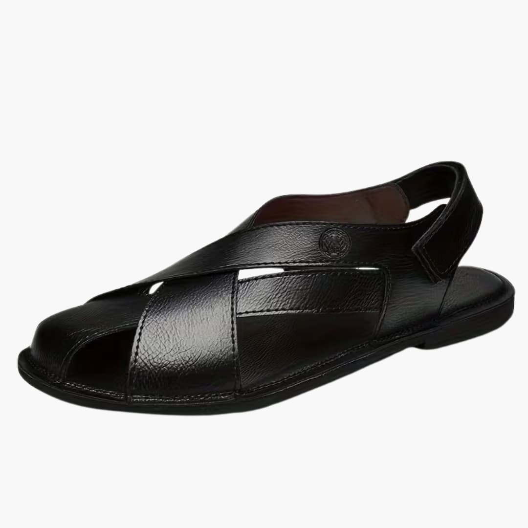 Mens Casual Sandals Soft Sole Closed Toe
